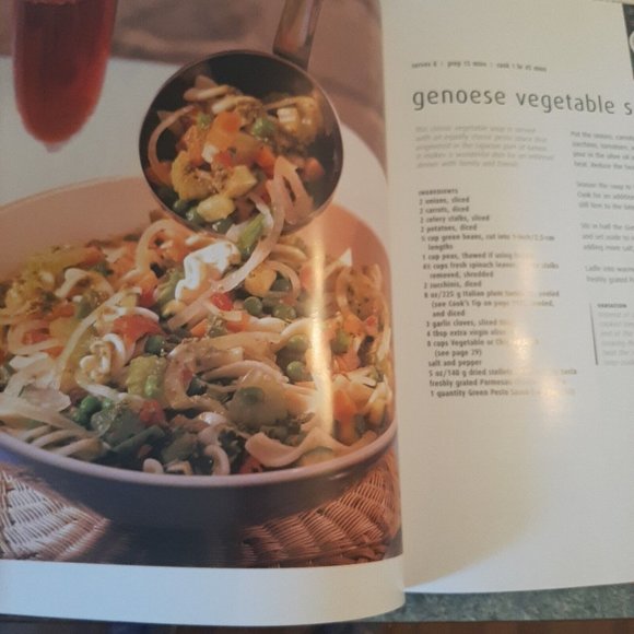 The Italian Cookbook by Parragon Books 2009 Hardcover with Dust Jacket - Picture 9 of 13